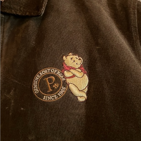 Winnie The Pooh - 100% leather suede jacket, 2XL - Picture 3 of 6